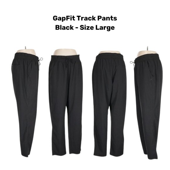 GAP Pants - GAP Black Track Pants